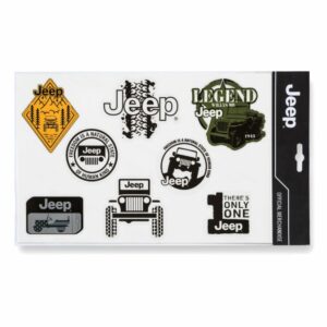 JEEP Sada nálepiek 8ks